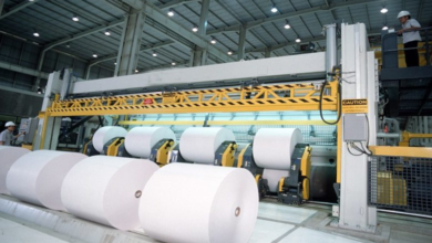 production de 230 tonnes de papier