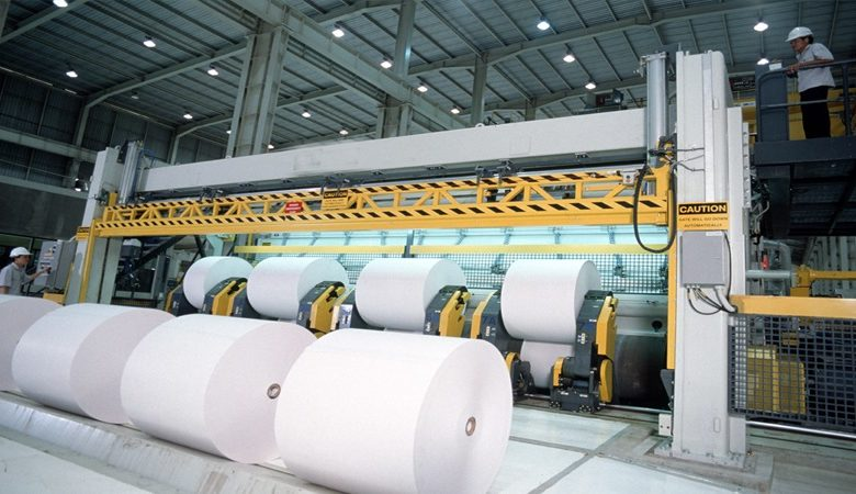 production de 230 tonnes de papier
