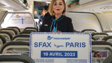 nouvelair Sfax et Paris
