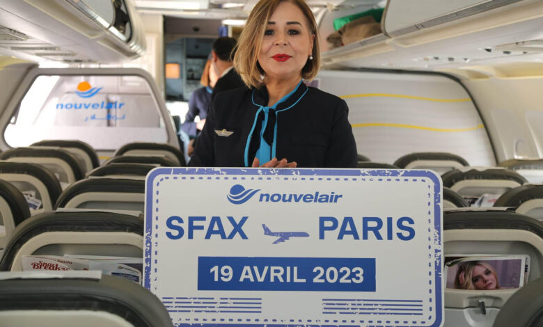 nouvelair Sfax et Paris