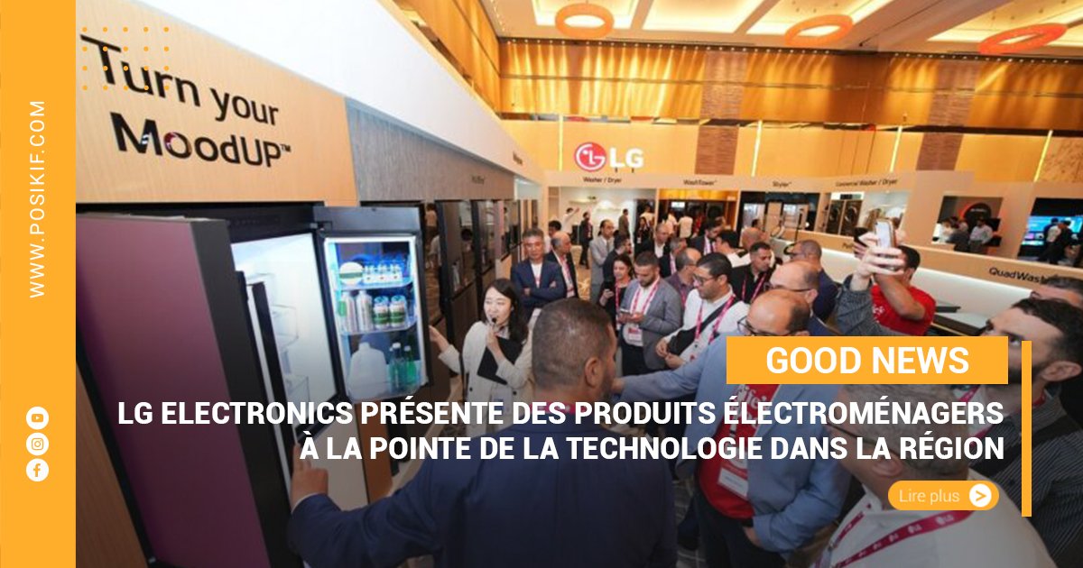 LG Electronics présente des produits électroménagers à la pointe de la ...